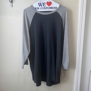 Under Armor Grey Baseball Style Shirt